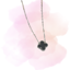 Afbeeldingen van Ketting Clover Black S
